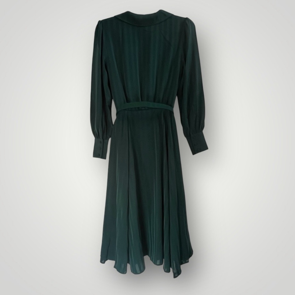 ModCloth Classy Announcement green aline dress - Picture 4 of 10